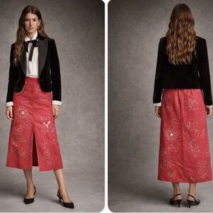 “Zodiac” cargo skirt